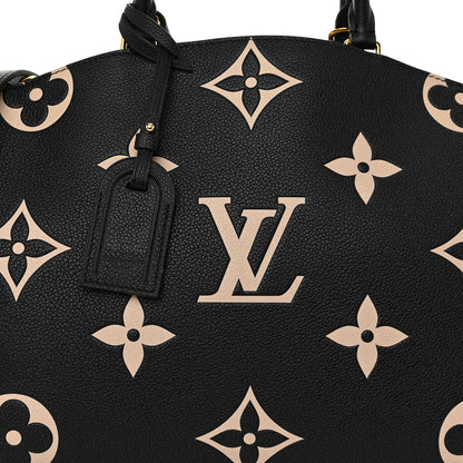 Louis Vuitton Empreinte Monogram Giant Grand Palais Black Beige 8 of 10