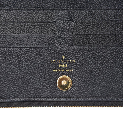 Louis Vuitton Empreinte Adele Wallet Black 5 of 6
