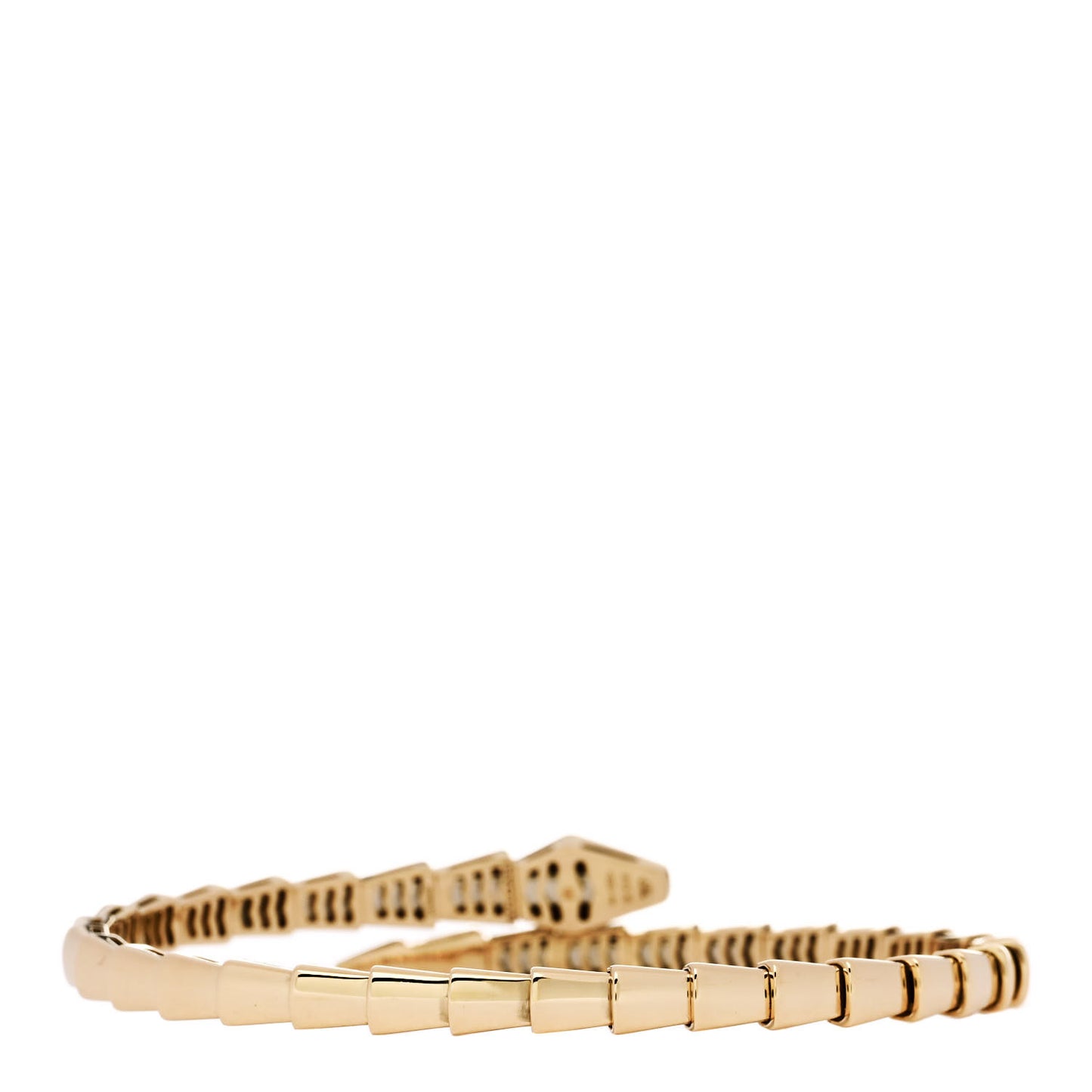 18K Yellow Gold Serpenti Viper Bracelet M
