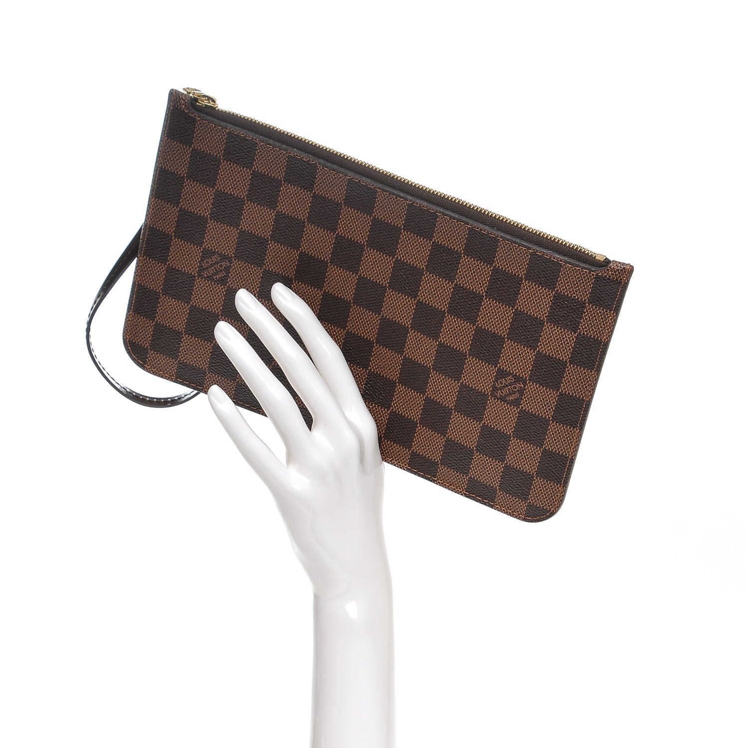 Louis Vuitton Damier Ebene Neverfull MM GM Pochette 2 of 8
