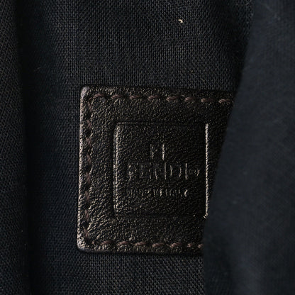 Fendi Zucchino Pochette Dark Brown 5 of 9