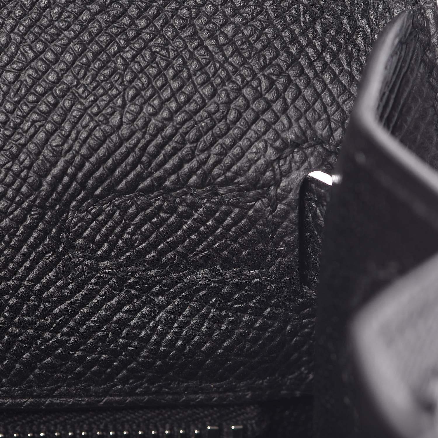 Hermes Epsom Kelly Sellier 25 Black 19 of 45