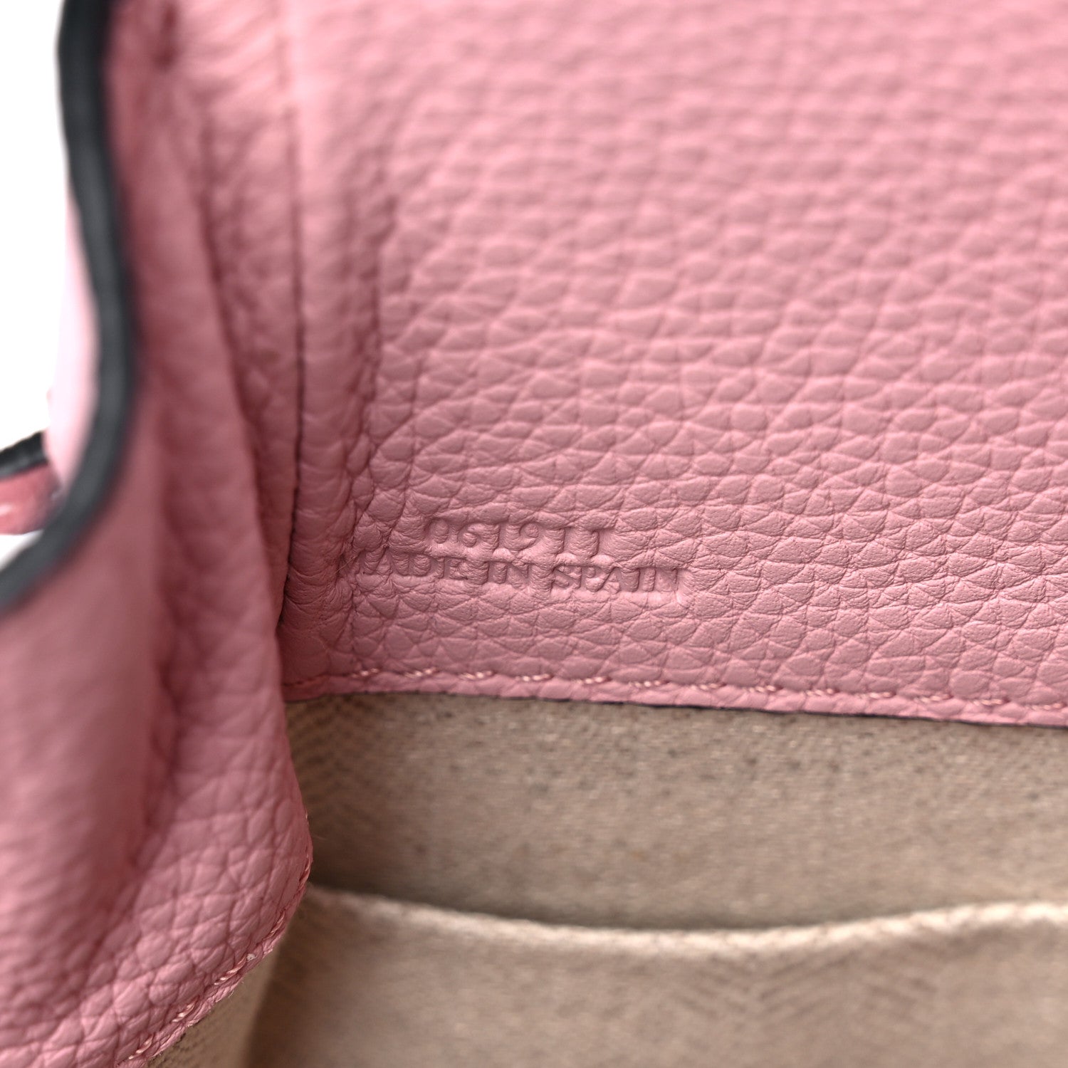 Loewe Calfskin Mini Hammock Shoulder Bag Pastel Pink 6 of 11