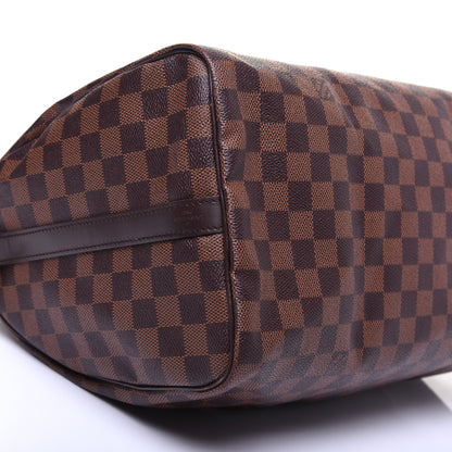 Louis Vuitton Damier Ebene Speedy Bandouliere 35 6 of 12