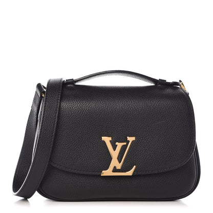 Louis Vuitton Grained Calfskin Vivienne NM Black 1 of 8