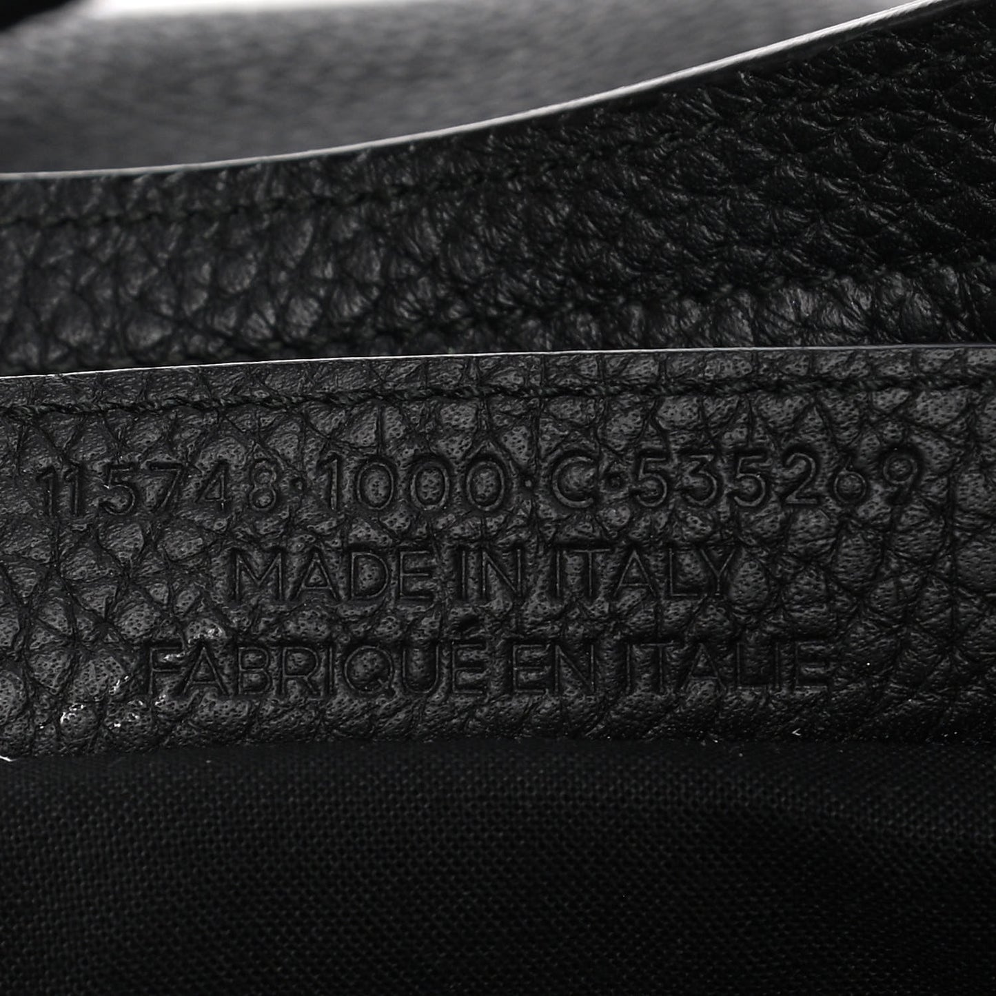 Vibrato Calfskin Classic Silver Hardware City Black