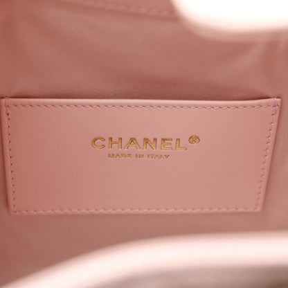 Chanel Caviar Quilted Small Chanel 25 Handbag Light Pink 6 of 11