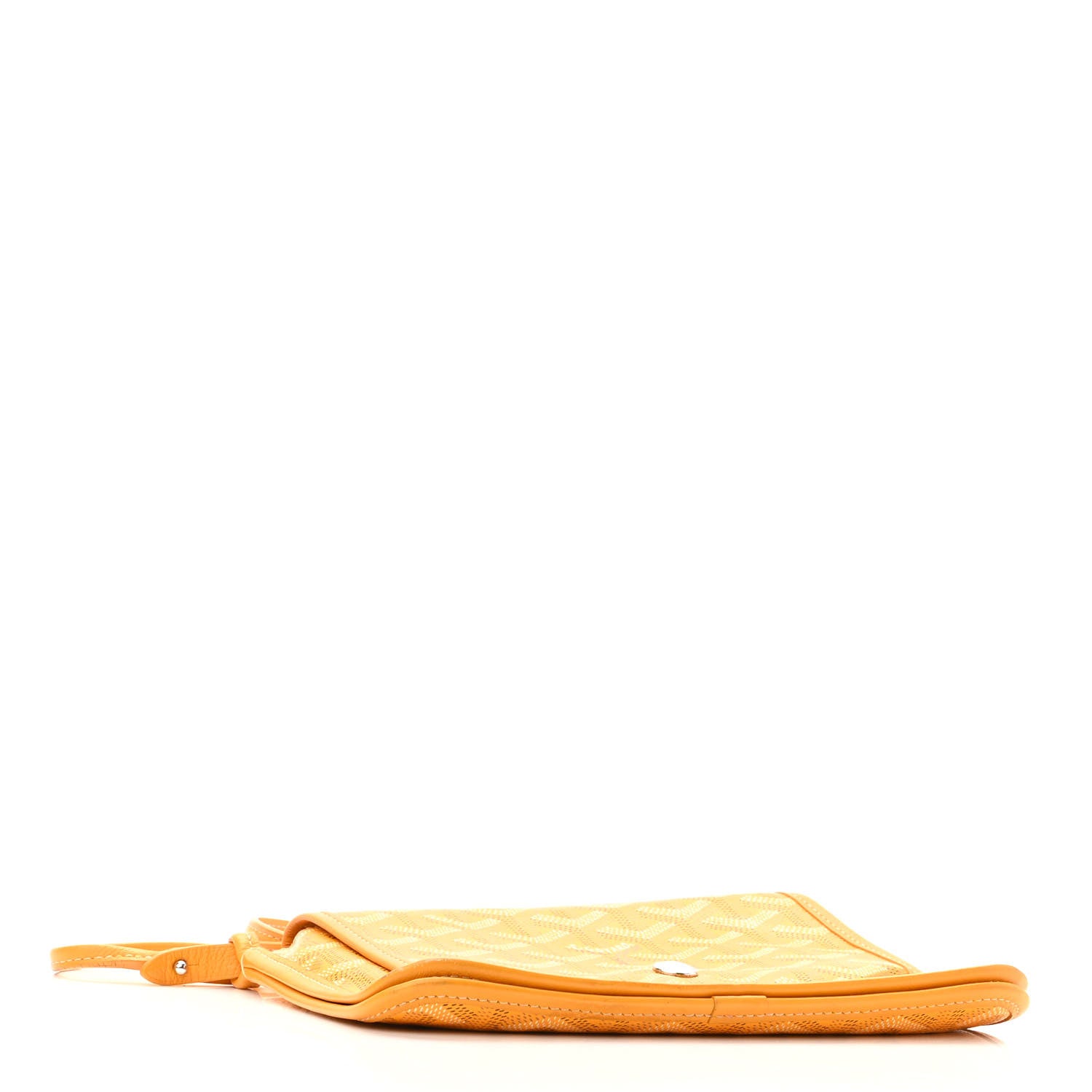 Goyard Goyardine Plumet Wallet Clutch Yellow 4 of 11