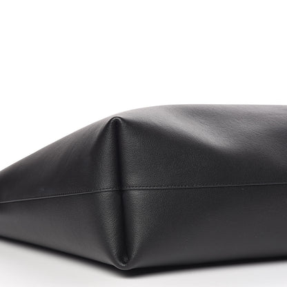 Saint Laurent Calfskin Large Shopping Tote Black 10 of 11