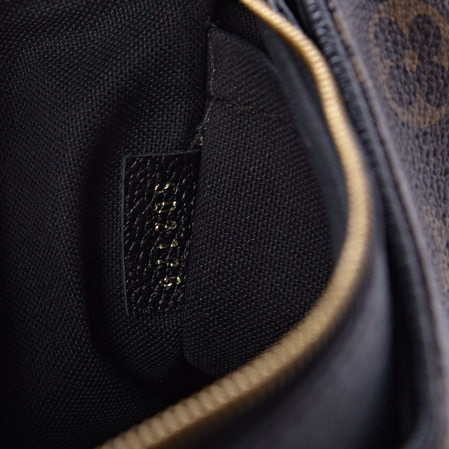 Monogram Pallas Clutch Black