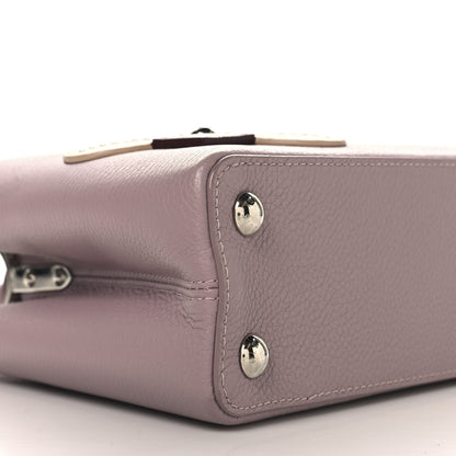 Louis Vuitton Taurillon Iris Blossom Capucines BB Light Purple 8 of 10