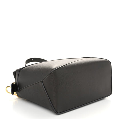 Loewe Soft Grained Calfskin Small Puzzle Edge Bag Dark Grey 4 of 9