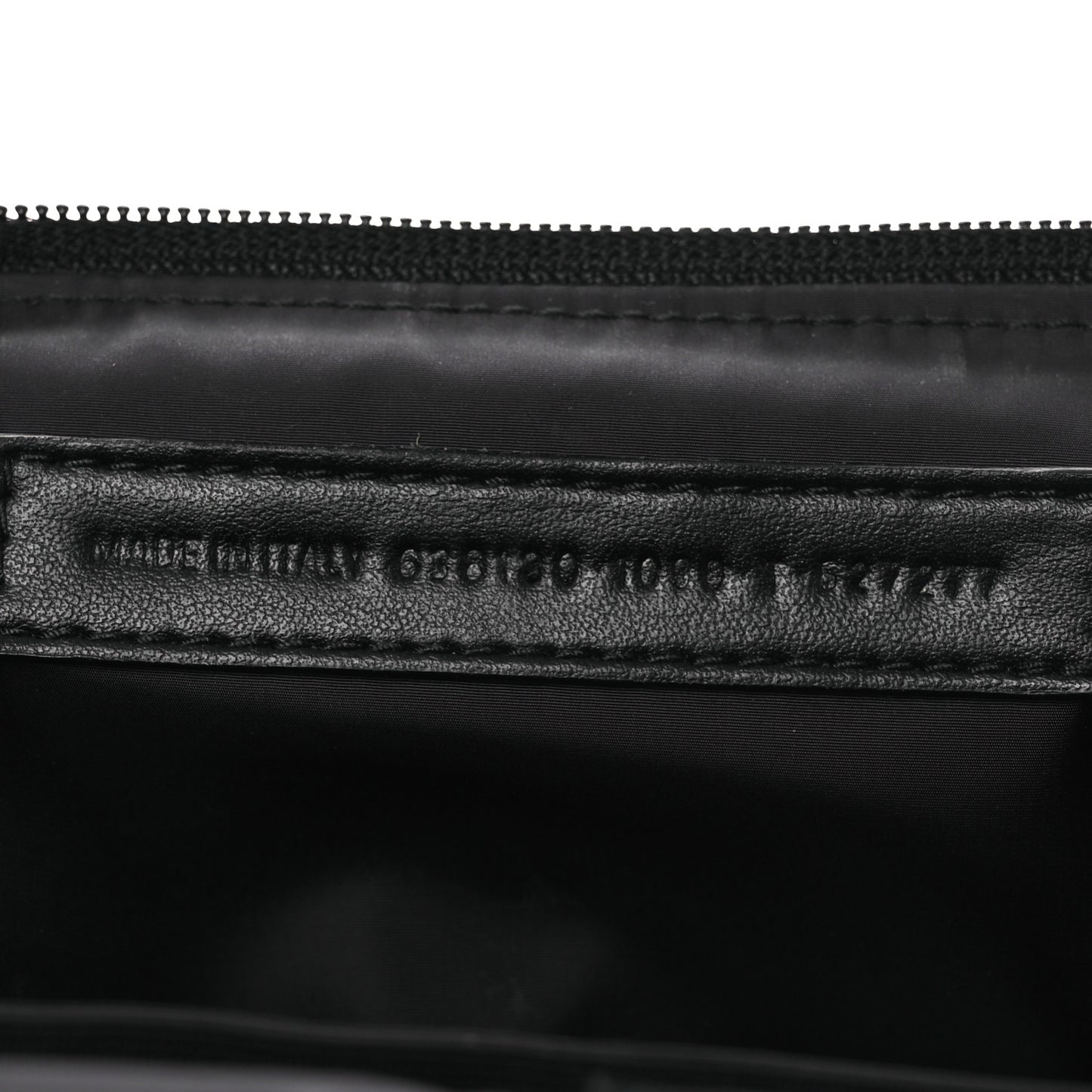 Nylon Logo Sport Camera Bag Black