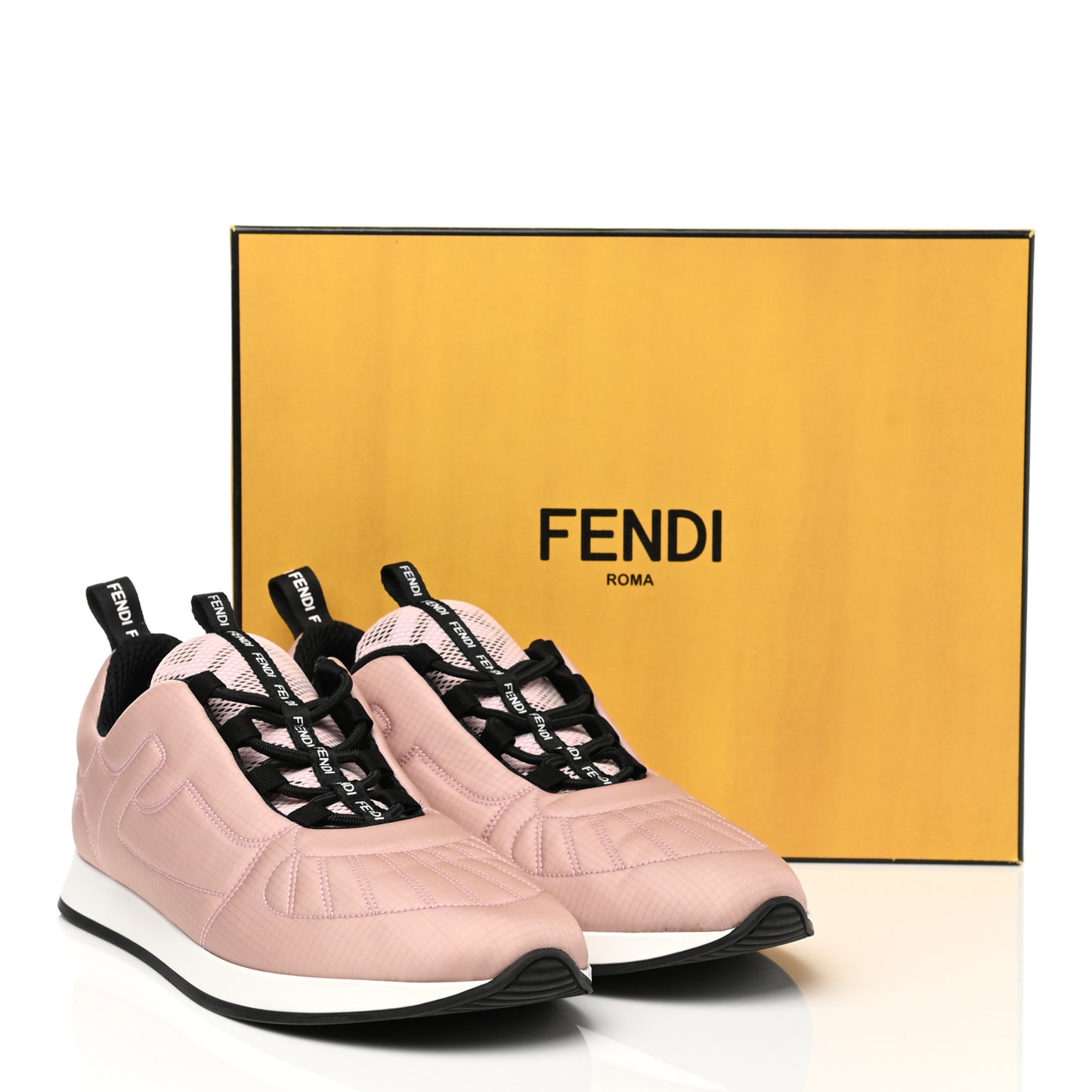 Nylon FFreedom Sneakers 38.5 White Rosa