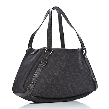 Gucci Monogram Medium Abbey Shoulder Bag Chocolate 3 of 11