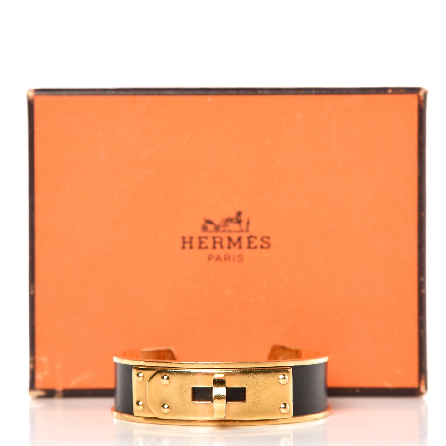 Hermes Box Kelly Cuff Black 4 of 4