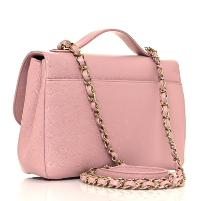 Chanel Caviar Quilted Small Business Affinity Flap Light Pink 3 of 14