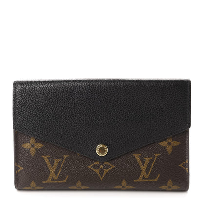 Louis Vuitton Monogram Pallas Compact Wallet Black 1 of 7