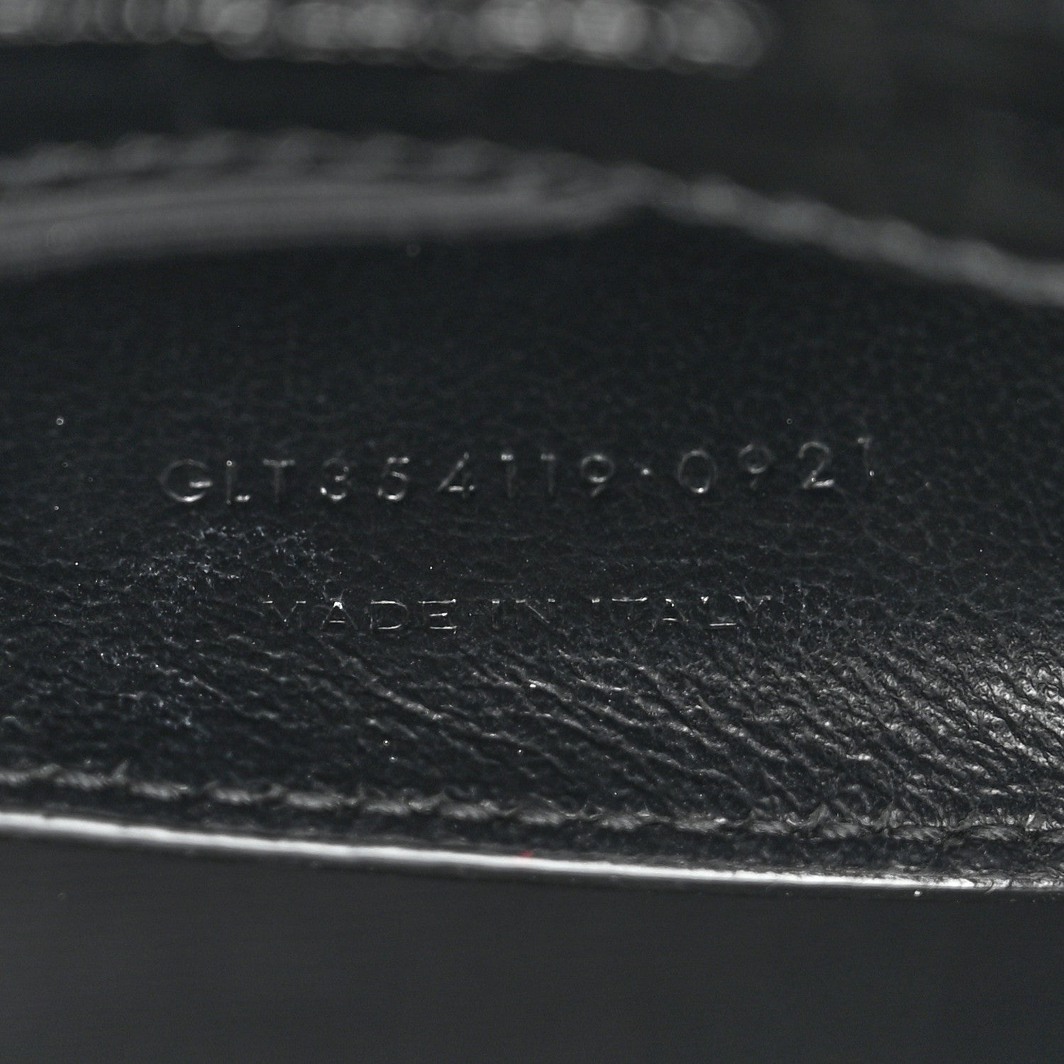 Saint Laurent Calfskin Crocodile Embossed Medium Classic Monogram Kate Tassel Satchel Black 7 of 11