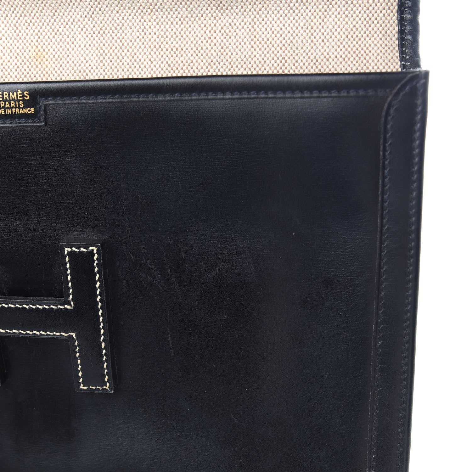 Hermes Box Jige PM Clutch Black 10 of 13