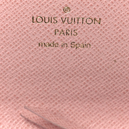 Louis Vuitton Damier Azur Rosalie Coin Purse Rose Ballerine 6 of 9