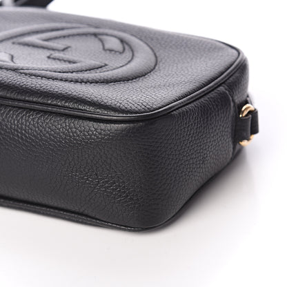 Gucci Pebbled Calfskin Small Soho Disco Bag Black 8 of 8