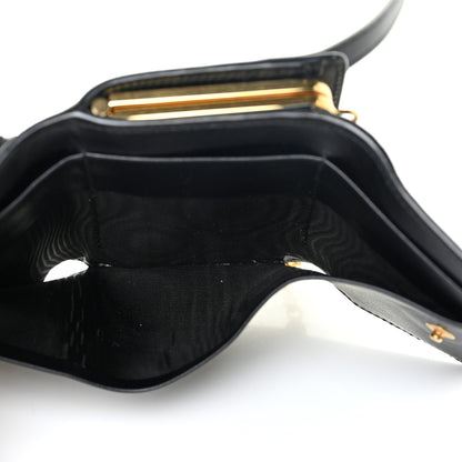 Saint Laurent Smooth Calfskin Monogram Rider Belt Bag Black 6 of 11