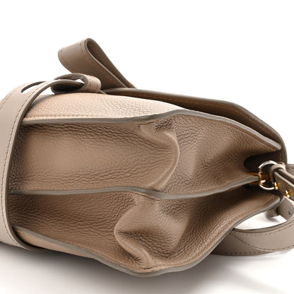 Chloe Shiny Grained Calfskin Medium Aby Day Shoulder Bag Motty Grey 9 of 9