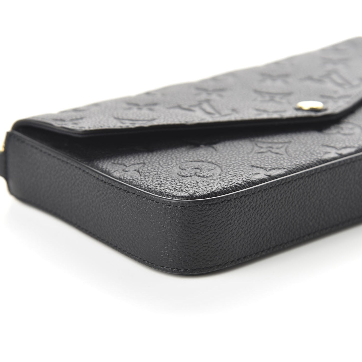 Empreinte Pochette Felicie Chain Wallet Black