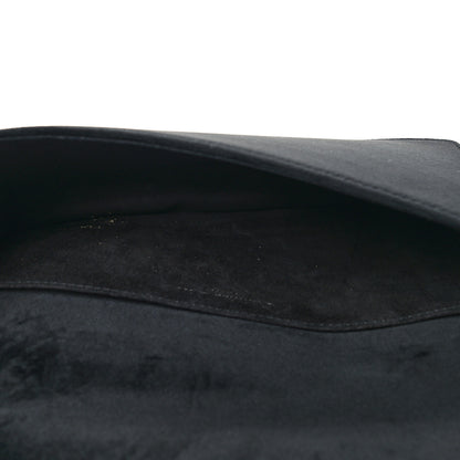 Christian Dior Velvet Cannage Lady Dior Convertible Clutch Black 5 of 11