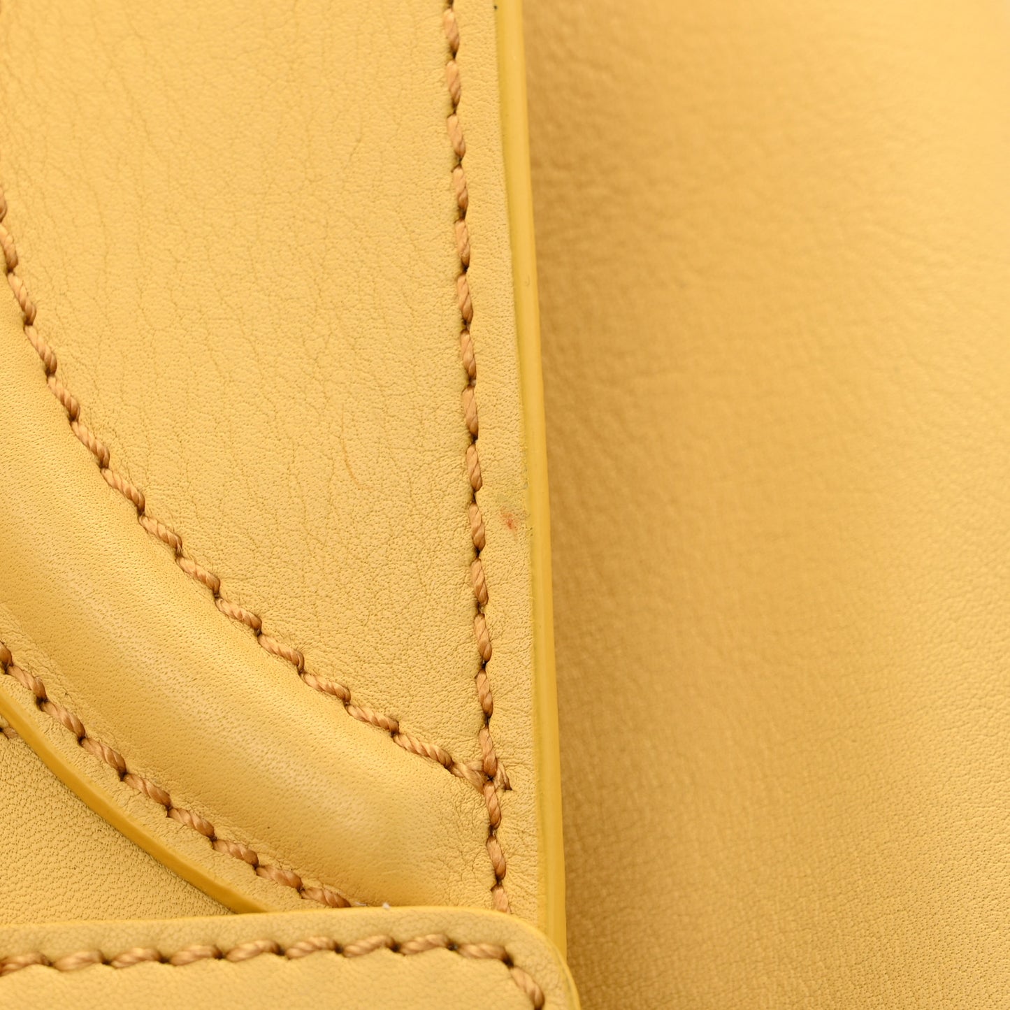 Smooth Calfskin Mini Luggage Citron