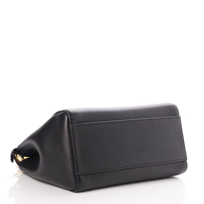 Fendi Nappa Mini Peekaboo Iconic Satchel Black 4 of 9