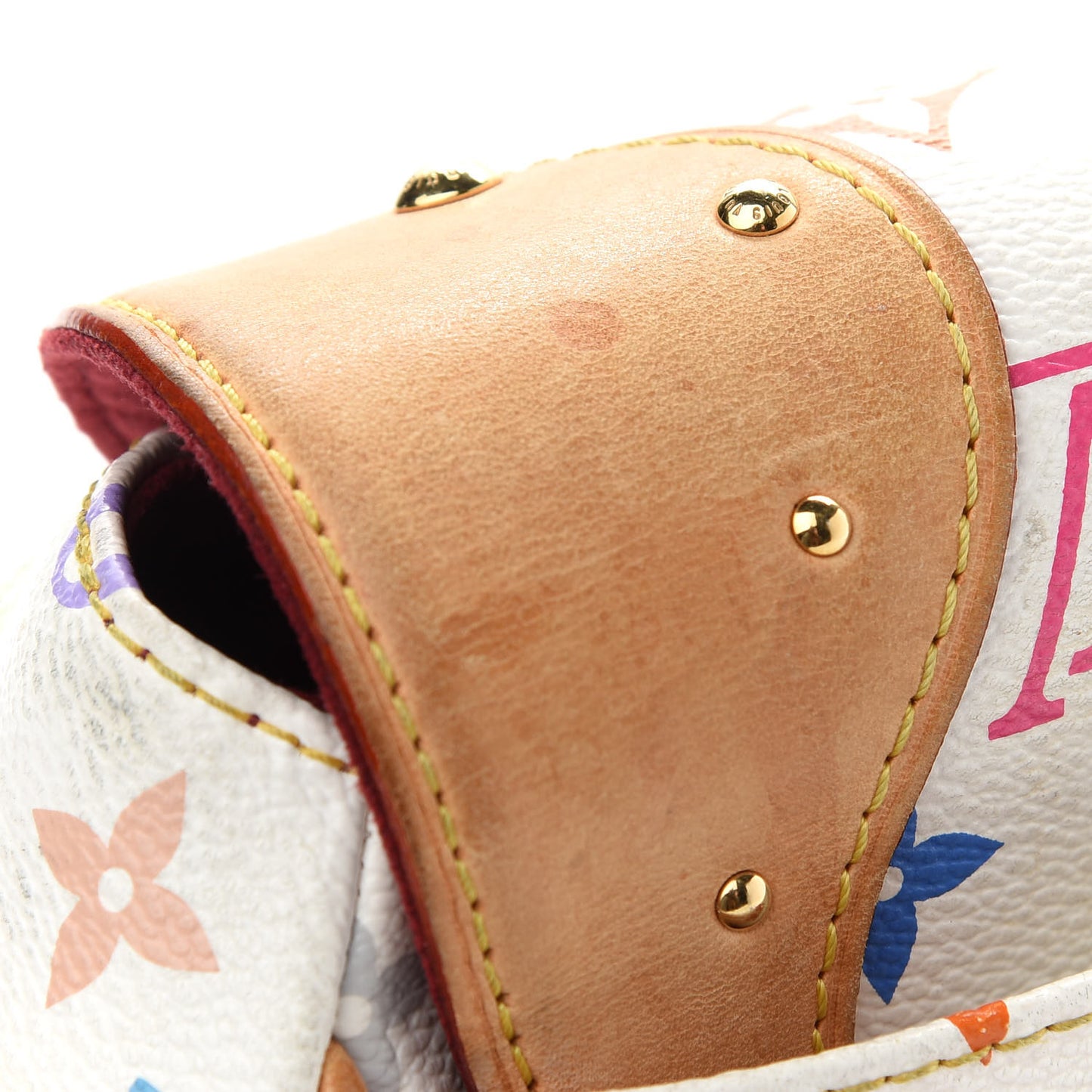 Monogram Multicolor Beverly MM White