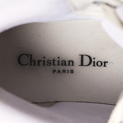 Christian Dior Nylon Fabric Womens D-Player High Top Sneakers 36 White Grey 9 of 11