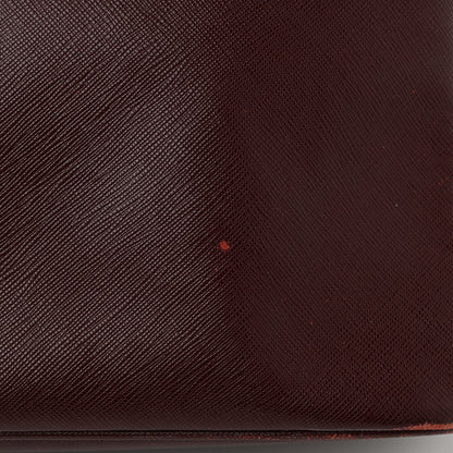 Prada Saffiano Lux Large Tote Granato 13 of 13
