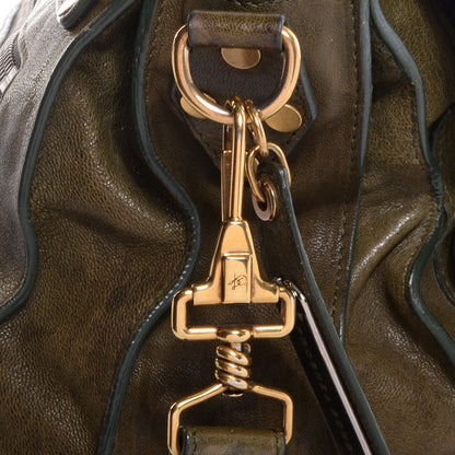 Proenza Schouler Lambskin PS1 Large Satchel Military 10 of 11