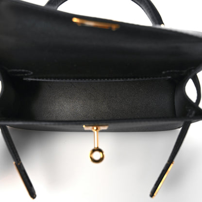Hermes Epsom Mini Kelly Sellier 20 Black 15 of 32