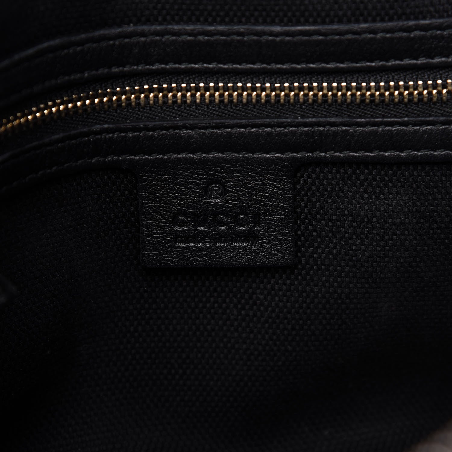 Gucci Soft Patent Small Soho Bowler Black 9 of 10