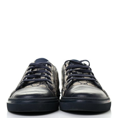Gucci GG Supreme Monogram Mens Sneakers 7 Navy 3 of 16