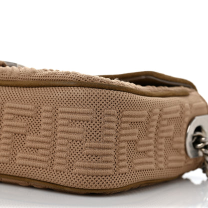 Fendi Technical Fabric FF Midi Chain Baguette Sand 9 of 9