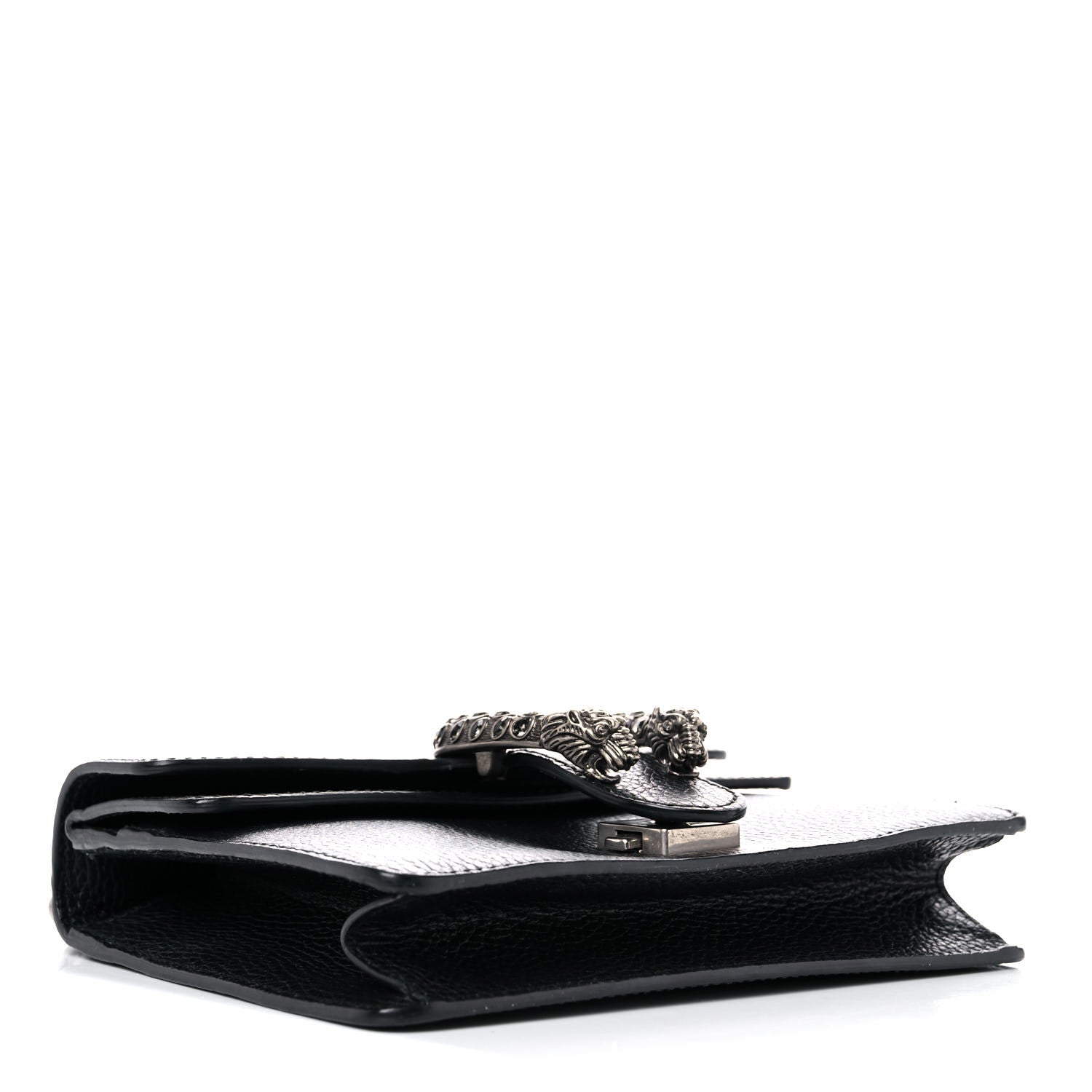 Gucci Calfskin Mini Dionysus Shoulder Bag Black 4 of 14