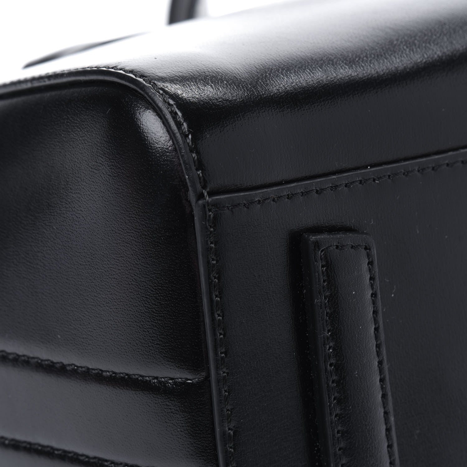 Givenchy Shiny Lord Calfskin Mini Antigona Black 19 of 24