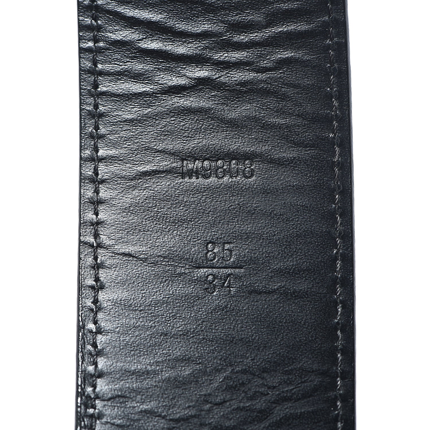 Louis Vuitton Damier Graphite 40mm LV Initiales Belt 85 34 3 of 8