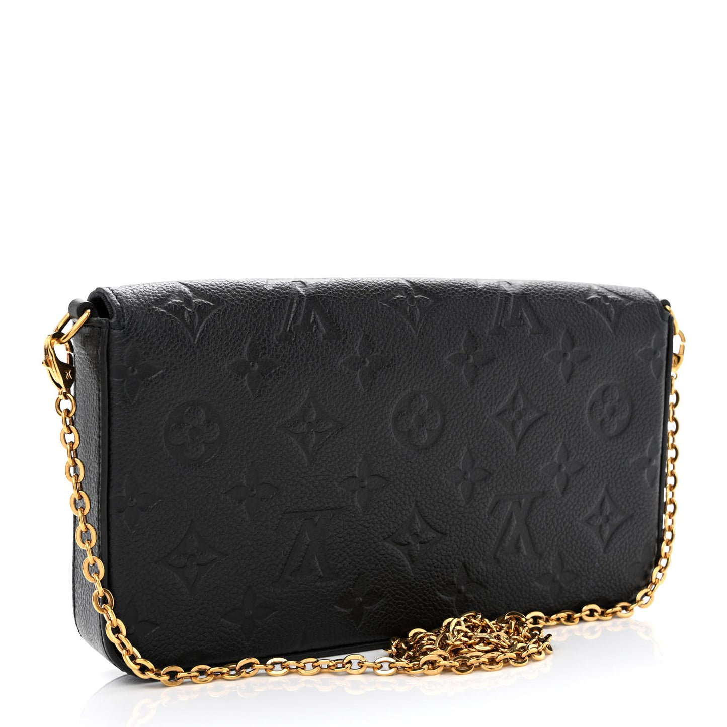 Empreinte Pochette Felicie Chain Wallet Black