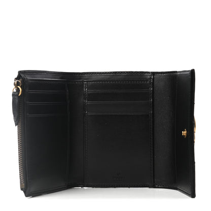 Gucci Calfskin Matelasse GG Marmont Wallet Black 5 of 7