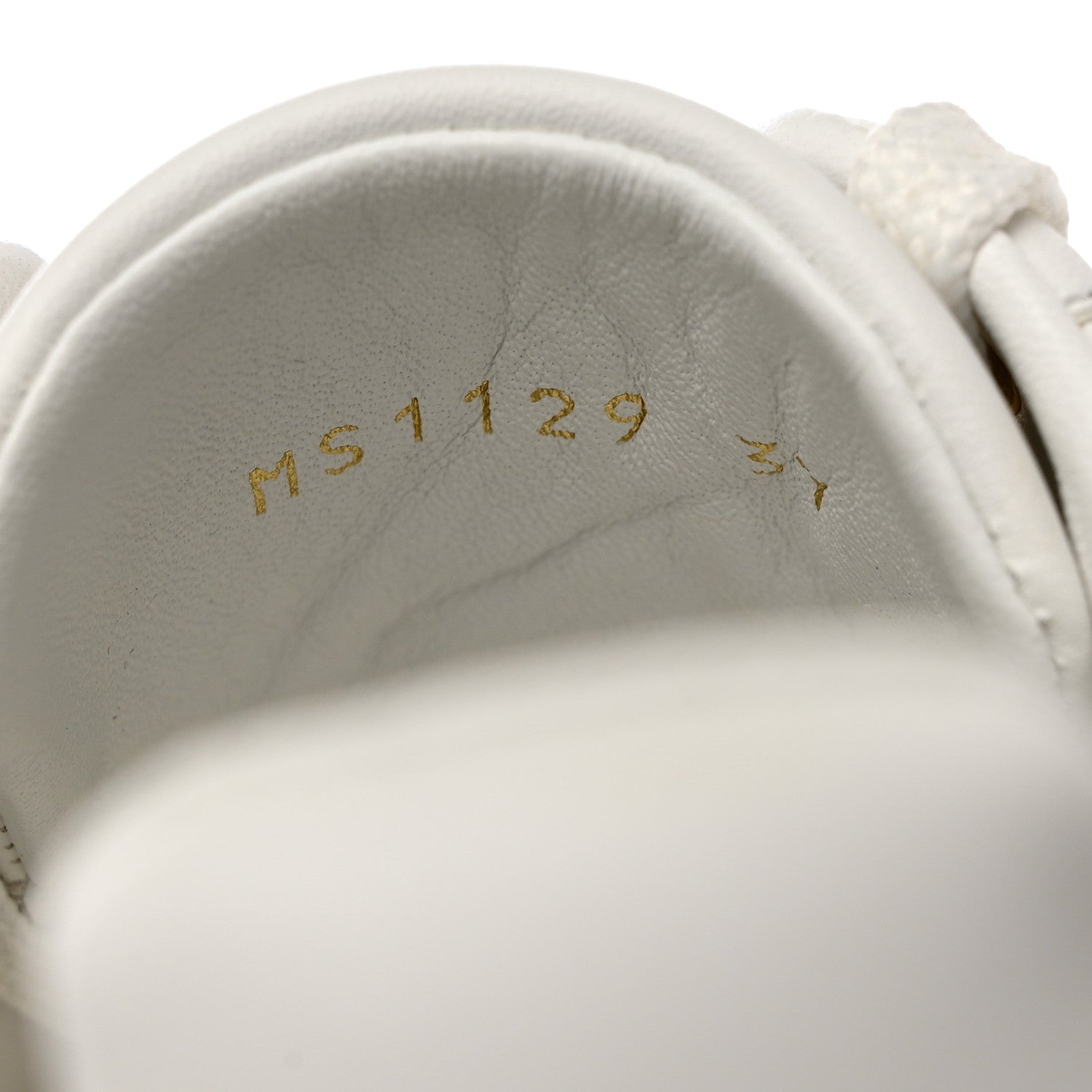 Louis Vuitton Calfskin Monogram Damier Tressage Frontrow Sneakers 37 White 6 of 9