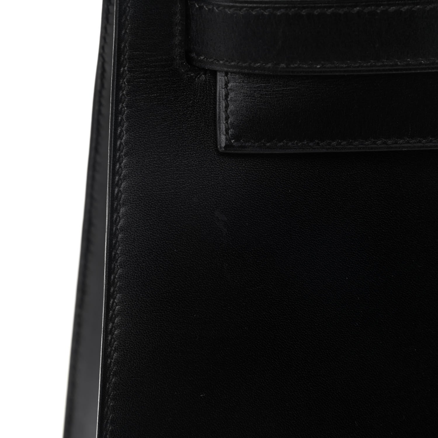 Hermes Box Kelly Sellier 32 Black 10 of 15