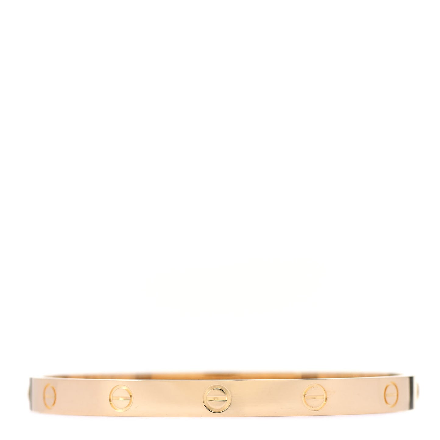 18K Yellow Gold LOVE Bracelet 19