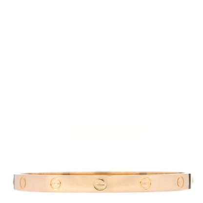 Cartier 18K Yellow Gold LOVE Bracelet 19 2 of 6