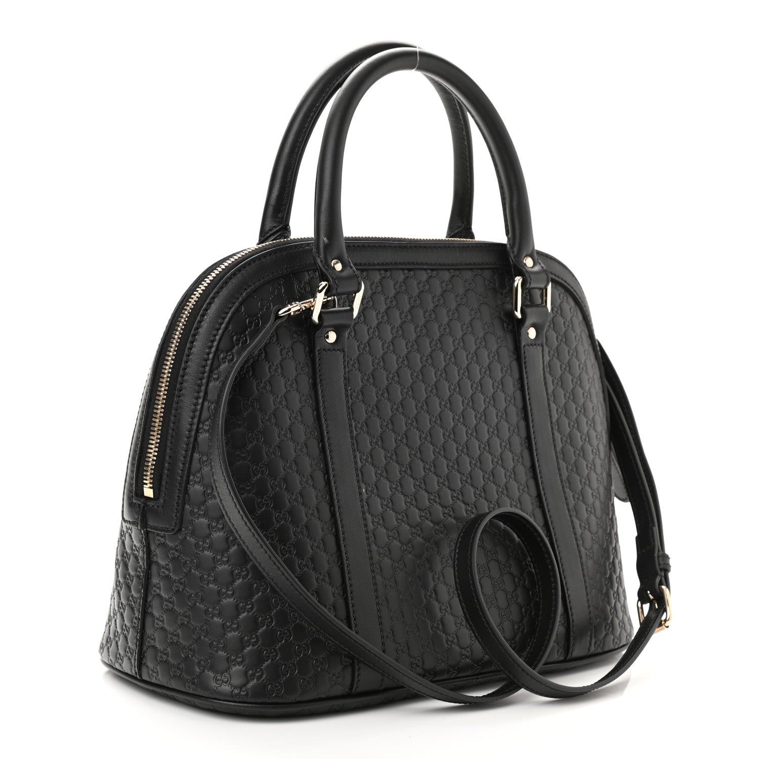 Gucci Microguccissima Medium Dome Bag Black 3 of 11